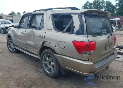 2006 Toyota Sequoia Limited from USA, damaged, VIN 5TDZT38A26S281544